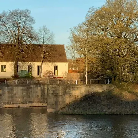 Ferienwohnung Schleusenhaus Hameln Hamelin Exterior photo